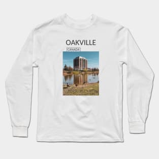 Oakville Ontario Canada Souvenir Present Gift for Canadian T-shirt Apparel Mug Notebook Tote Pillow Sticker Magnet Long Sleeve T-Shirt